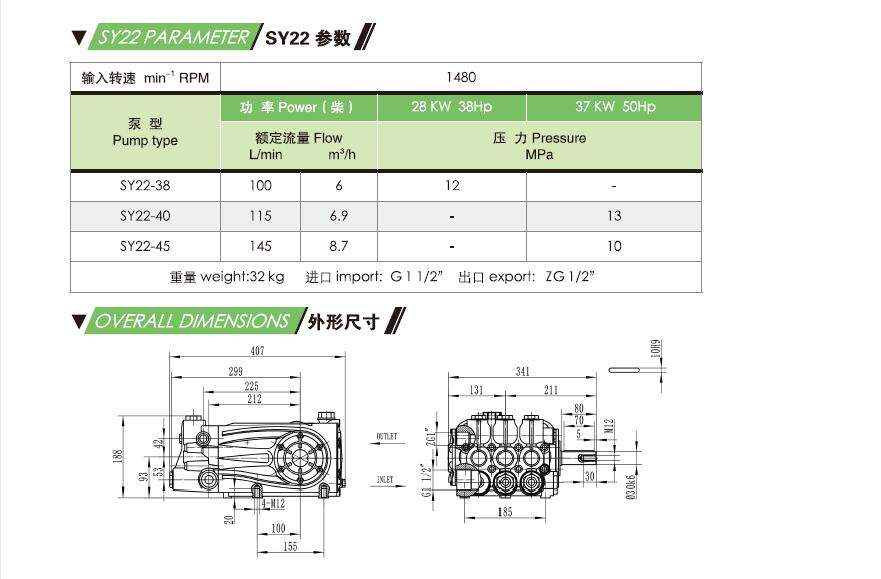 新型柱塞高壓泵、水導專利噴頭（精工）