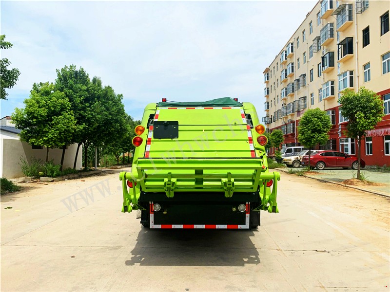 比亞迪8方純電動壓縮式垃圾車  新能源壓縮式垃圾車廠家  報價