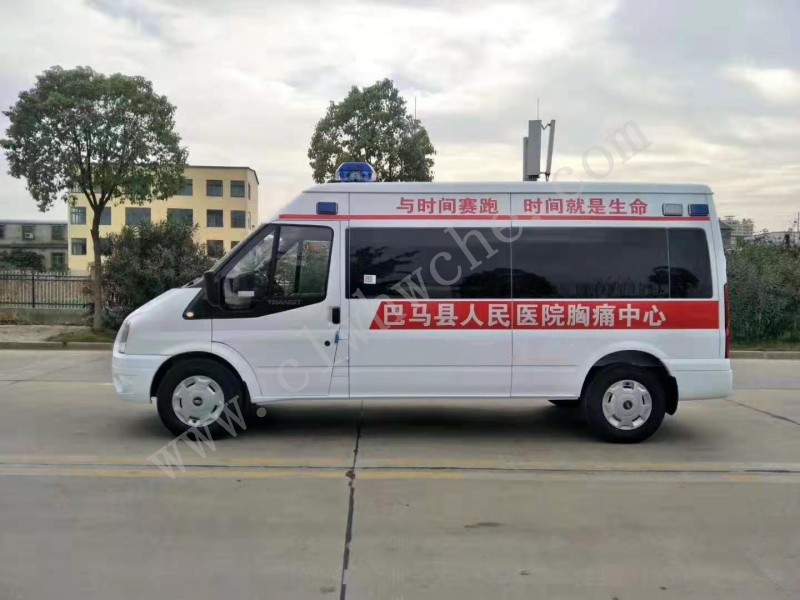 福特V348長軸中頂轉(zhuǎn)運型救護車（-客運版）