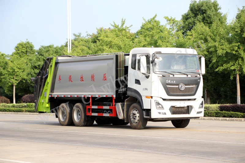 東風(fēng)天龍18方壓縮式垃圾車