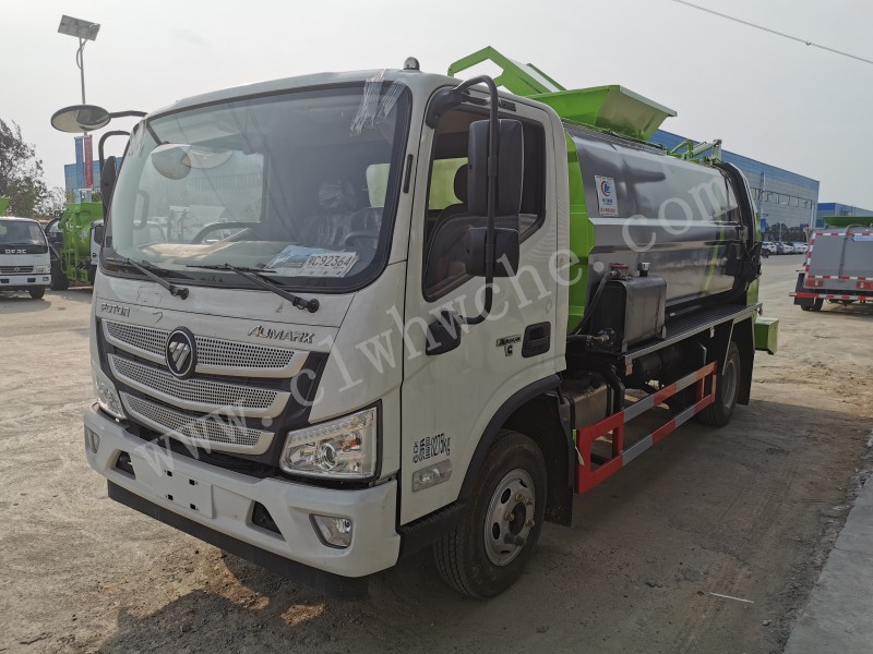 福田歐馬可8方餐廚垃圾車(chē)  國(guó)六8方餐廚垃圾車(chē)