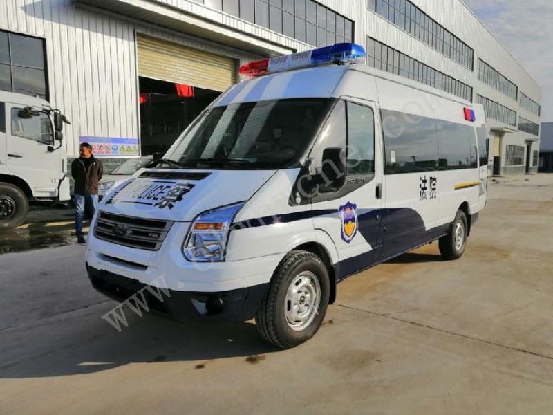 福特新世代V348長軸中頂警用囚車